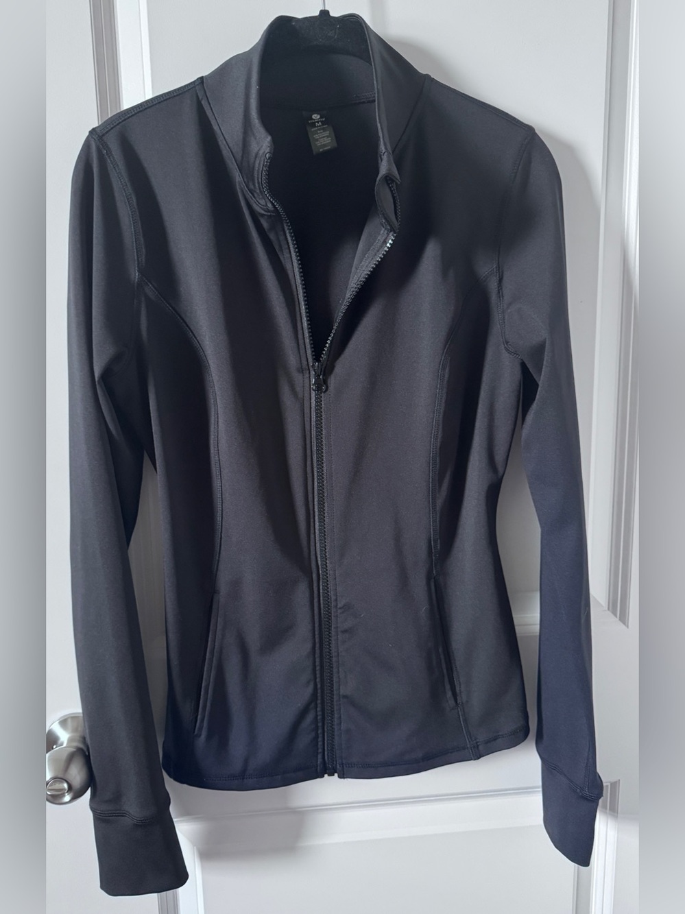 Velocity Black Women's Zip-Up Utility Jacket-Medium